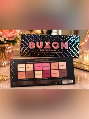 Buxom Forever Babe Eyeshadow Palette - Pink, Peach & Neutral Tones